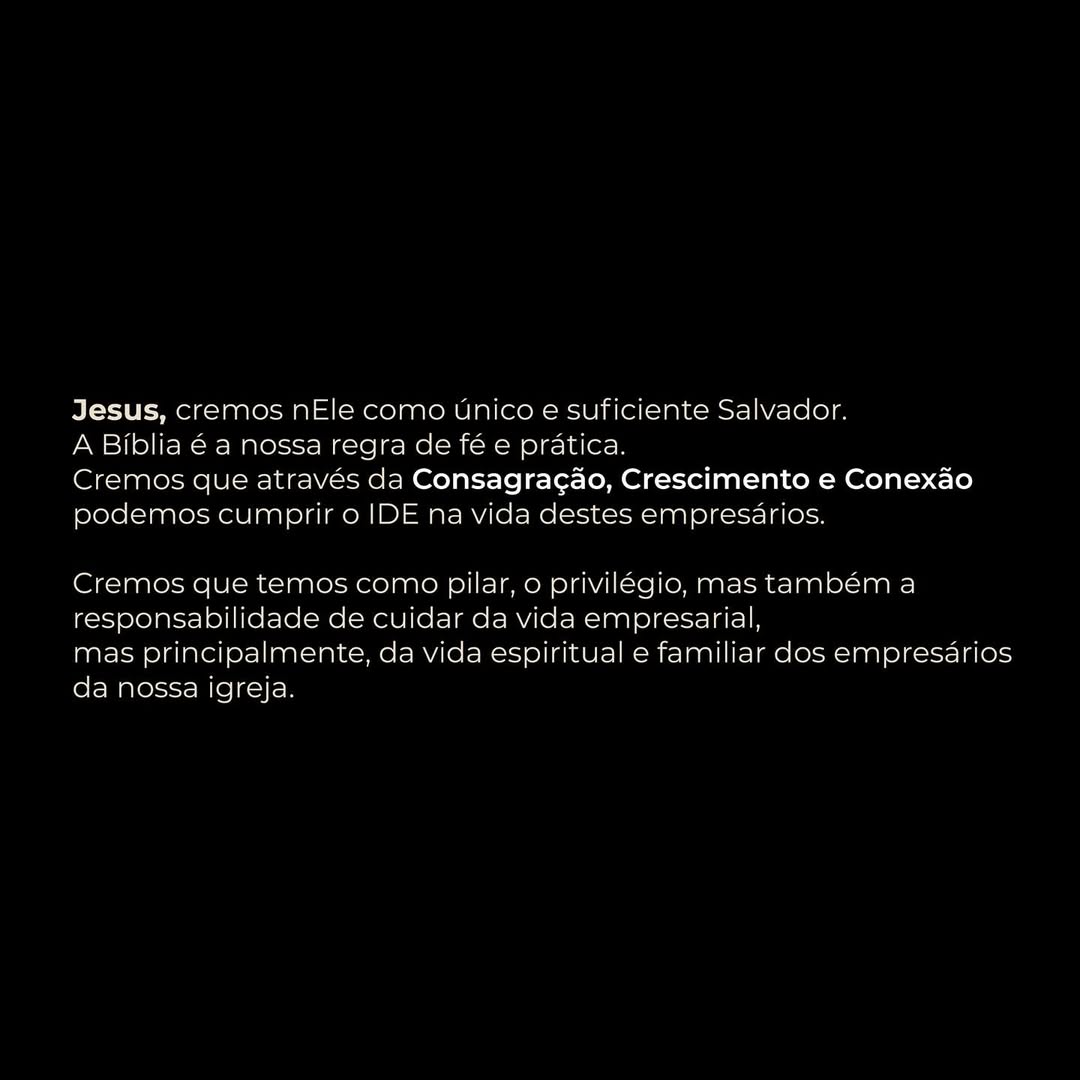 Descubra um pouco mais sobre nós. Em breve mais informações de como você pode se envolver mais. (10)
